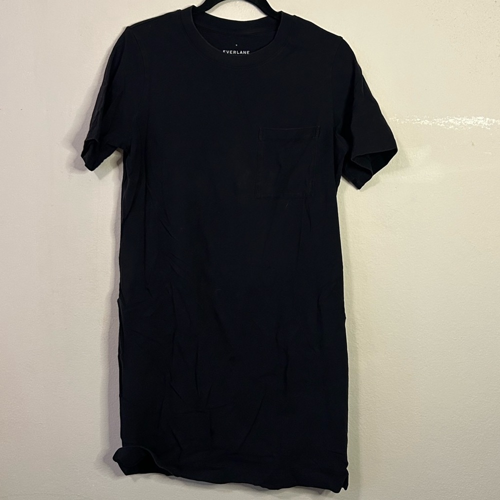 Everlane Black Tee Dress